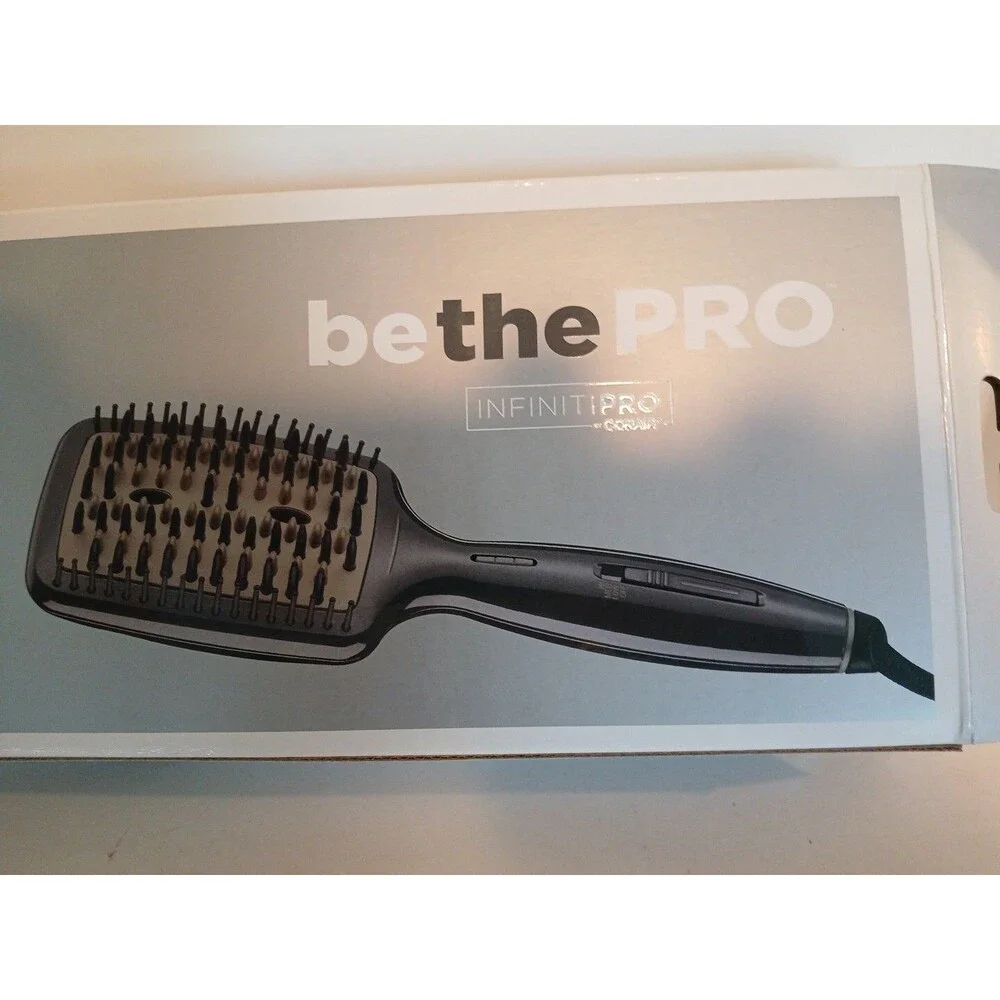 Conair Infiniti Pro Diamond Infused Ceramic Hot Brush Smooth and Shine - NIB